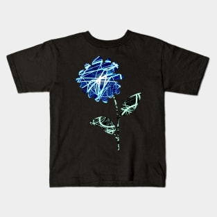 Neon Flower Kids T-Shirt